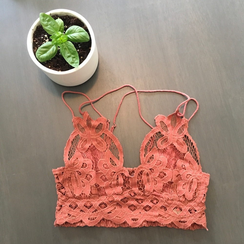 Lace, Strappy Bralette, size S